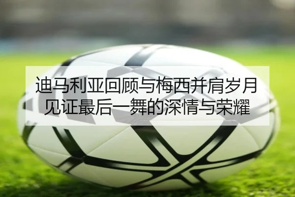 迪马利亚回顾与梅西并肩岁月 见证最后一舞的深情与荣耀（leyu）